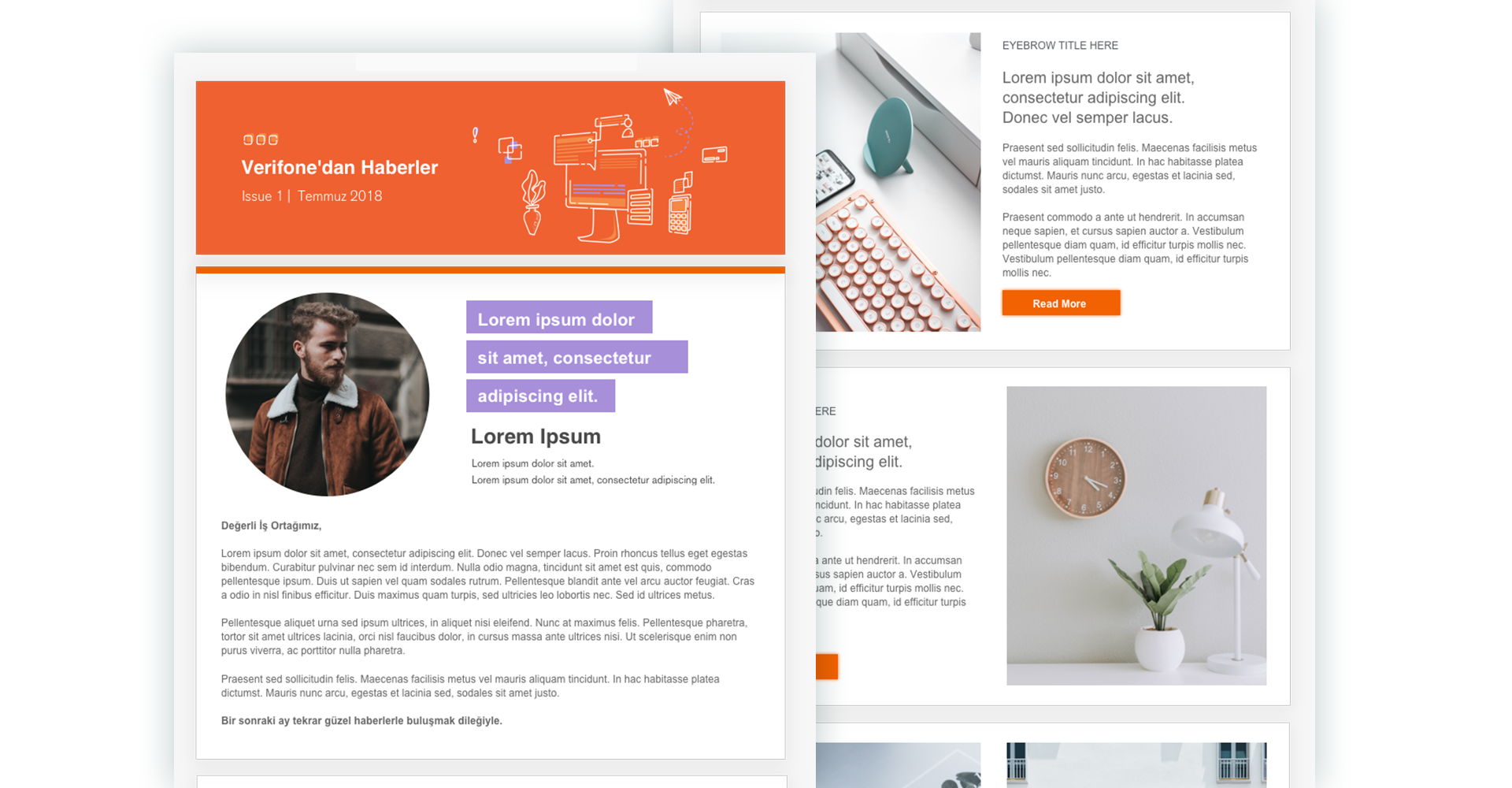 Newsletter Template design